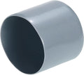 uxcell 4pcs Rubber End Caps 45mm ID Vinyl Round Tube Bolt Cap Cover Screw Thread Protectors Grey, 40mm Height