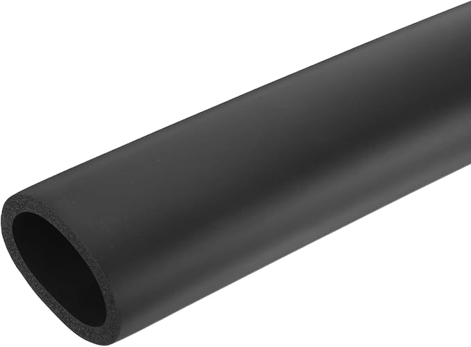 uxcell Foam Tubing for Handle Grip Support,45mm(1 3/4") ID 59mm(2 5/16") OD 0.3 Meter/1ft Length Black