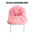 Portable Shopping Cart Cover, High Chair and Grocery Cart Covers for Babies, Kids, Infants & Toddlers, Attached Carry Bag (Simple Pink Fish)