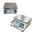 VisionTechShop DSW-100 Portion Food Scale with Dual LCD Display, Stainless Steel Platter, 30lb Capacity, 0.01lb Readability, Lb/Oz/Kg/g Switchable, Low Profile Design, NTEP COC #22-007, NSF Certified
