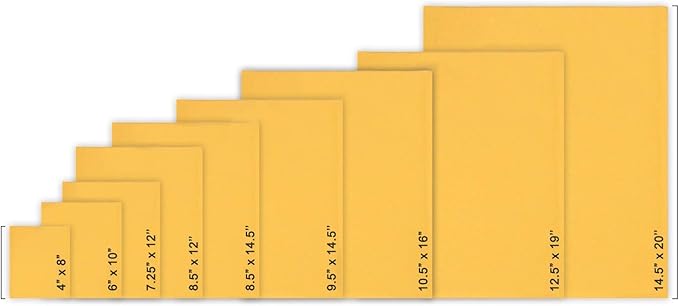 PackageZoom #2 8.5 x 12 Padded Envelopes Kraft Bubble Mailer Shipping Envelopes 100 Pack
