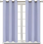 BGment Room Darkening Curtains 45 Inches Long - Grommet Thermal Insulated Drapes Window Treatment Curtains for Bedroom, 2 Panels, 38 x 45 Inch, Lavander