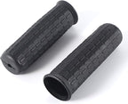 Rubber Wheelbarrow Handle Grips for 8-42mm Round Tubes, Non-Slip Replacement Wheelbarrow Handles, Garden Cart Handle Covers, 2-Pack Black Anti-Skid Shock Absorption(122 x 42mm)