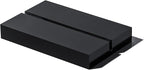 UNIQOOO 3" Black Acrylic Stand | 20 Pack 3mm Slot Wedding Sign Holders, Perfect for Wedding, Table Number, Exhibition, Office, Restaurant, Business
