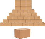 Edenseelake 40 Pack 7x5x5 inches Shipping Boxes Small Cardboard Boxes, Brown