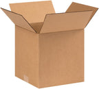Secure Seal - 25 Pack of 9x9x9” Corrugated Cardboard Packing Shipping Mailing Moving Carton Boxes Cube