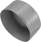 uxcell 4pcs Rubber End Caps 110mm ID Vinyl Round End Cap Cover Screw Thread Protectors Light Gray, 50mm Height