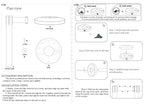 Crowd Control Stanchions, Stanchion Queue Post with Retractable Belts 6.5Ft, Easy Assembly, Crowd Control Barriers, Height 36 Inches, for Crowd Control Barriers, Pack of 4, Black