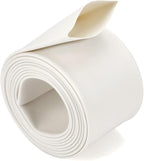 Chanzon 2:1 Ratio 5/8" (16mm) Heat Shrink Tubing 3.3Ft Roll (1M Total Length) White Polyolefin Sleeving Wrap Shrinking 2 to 1 1pcs