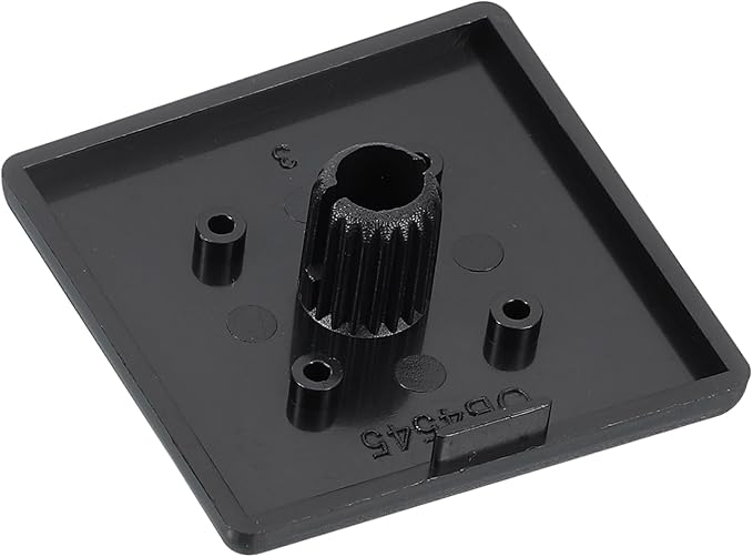 uxcell 20Pcs Extruded End Cap Nylon, 45x45mm T-Slot Aluminum Profile 4545 European Standard End Cap Extrusion Plug for Trolley, Fish Tank Rack, Storage Rack, Black