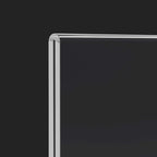 HIIMIEI 8.5x11 Acrylic Sign Holder Horizontal Table Menu Display Stand, Clear Plastic 8.5x11 Double Sided Picture Frames for Desk Display(6 Pack)