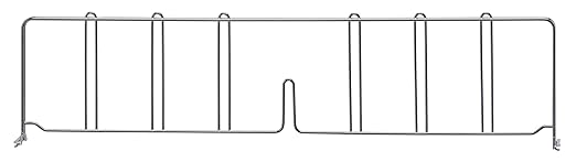 FSE 373-DIV30S Wire Shelf Divider, 30"D x 8"H, 304 Stainless Steel