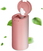 Extra Large Refillable Disinfecting Wet Wipes Dispenser (Pink) | Fits Clorox, Lysol, Bleach, Sanitizing Wipes | Durable Reusable Wipes Holder for Kitchen, Bathroom, Office | Gosnold Home & Garden