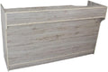 Only Hangers Barnwood Series Display Showcases and Retail Store Checkout Counters (Barnwood Ledgetop Register Counter, 6 Feet)