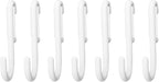 Didiseaon 7Pcs Pegboard Hanging Hooks Wall Mount Storage Hangers for Garage Kitchen Office Tool Organization Utility Shelf Hooks