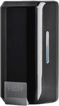 Wall Mounted Soap Dispenser with Large 34 oz. Capacity - A Black Commercial Hand Soap Dispenser or Hand Sanitizer Wall Mount Unit That Holds 25 pct More Than Other Brands - ADA Compliant