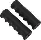 2 Pcs Rubber Wheelbarrow Handle Grips for 22-30mm Round Tubes, Non Slip Heavy Duty Replacement Wheelbarrow Handles, Garden Cart Handle Covers, Anti Skid and Shock Absorption(118 x 22mm)