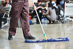 MISTY Crystal Clear Dust Mop Treatment - 1 Gallon (Case of 4) 1003411 - Helps in Removal of Dirt, and Abrasive Matter from Wood, Asphalt, Linoleum, Vinyl, VCT, Rubber, Concrete, and Gym Floors