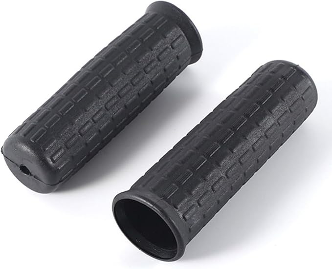 Rubber Wheelbarrow Handle Grips Round Tube Replacement Covers Anti Slip Garden Cart Handles With Ergonomic Design For Hand Truck Dolly Garden Tools Black 2 Pack(122 x 33mm)