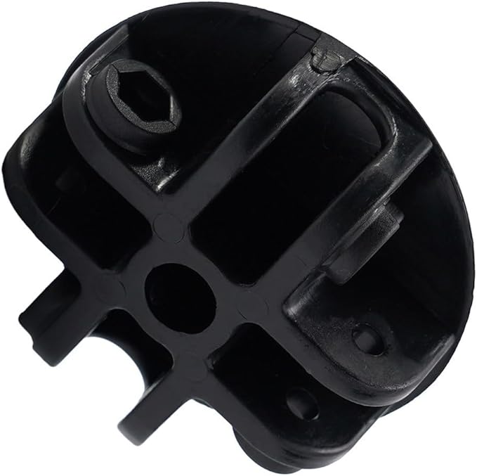 Tent Plastic Top Cover, Pop-up Canopy Connector, 4-Way Center Bracket Connector Black Gazebo Accessories, Tent Cooling Tent Plastic Accessories(2pcs)