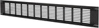 Vent Systems 19.69 x 3.15 Inch (Outer Size) Air Supply Ventilation Grille - Brown Aluminum Rectangle Intake/Exhaust Door Vent Deflector - HVAC for Home Improvement Floor, Wall Duct Cover