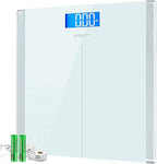Etekcity Scale for Body Weight, Bathroom Digital Electric Scale for People, Measures Weight up to 400 lbs, White