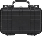 PP Portable Flight Case, Lockable Tool Box for Transportation Travelling, Protective Equipment Case, 11.8"x8.7"x3.9", -280