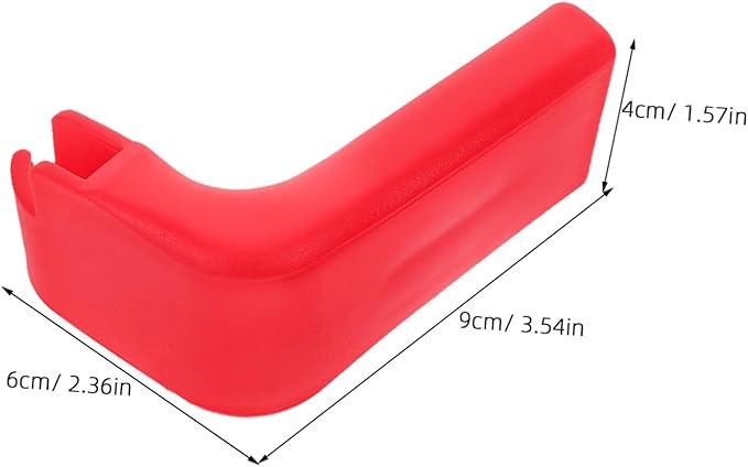 VICASKY 1 Pair Front Bumper Strip: Shopping Cart Frame Safety Edge Guard - Plastic Bumper Corner Protector with Collision-Proof for Store Supermarket