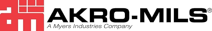 Akro-Mils 41270 Plastic Width Dividers for AkroBins Stackable Storage Bins Model 30270, Custom Storage Inserts for Tools, Crafts & Supplies, 6-Pack, Black