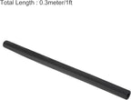 uxcell Foam Tubing for Handle Grip Support,8mm(5/16") ID 18mm(0.71") OD 0.3 Meter/1ft Length Black