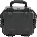 PP Portable Flight Case, Lockable Tool Box for Transportation Travelling, Protective Equipment Case, 11.8"x9.6"x7.9", -290