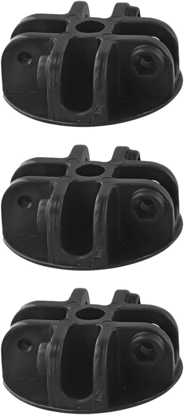 1/2/3 Pcs 4-Way Roof Centre Bracket Pop-up Gazebo Replacement Tent Spare Parts Canopy Connector Plastic Black For Pavilion Tent Parasol Gazebo(1pc)