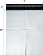 300PCS Poly Mailers 10x13 inch - Self Adhesive Shipping Bags - Strong Thick Mailing Bags for Clothing, Lightweight Shipping Envelopes, Waterproof and Tear-Proof Postal Bags