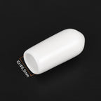 uxcell 20pcs Rubber End Caps 5.5mm ID Vinyl Round End Cap Cover Screw Thread Protectors White