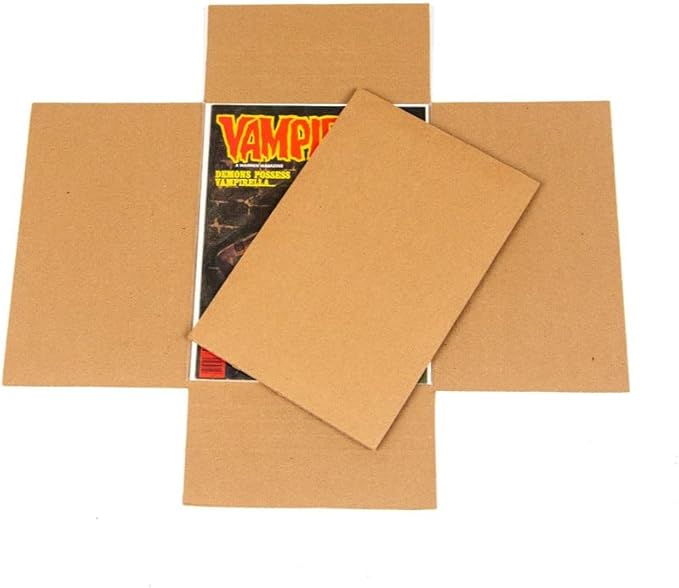 Gemini Magazine and Comic Book Mailers for Shipping (8.5x11x2’’ – 25 Mailers + 50 Fillers) | Protective Fillers for Extra Support | US-Made, Expandable, Great for Shipping Documents, Photos & More.