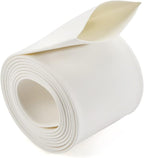 Chanzon 2:1 Ratio 25/32" (20mm) Heat Shrink Tubing 3.3Ft Roll (1M Total Length) White Polyolefin Sleeving Wrap Shrinking 2 to 1 1pcs