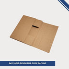 Gemini Magazine and Comic Book Mailers for Shipping (8.5x11x2’’ – 50 Pack) | US-Made Corrugated Cardboard Stay Flat Mailers with Expandable Capacity | Great For Shipping Documents, Photos, and More.