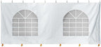 TentandTable Standard Cathedral Tent Sidewall, 7-Foot by 15-Foot, Waterproof Sidewalls for Commercial Party & Canopy Tents, UV Resistant & Removable, 14oz Translucent Vinyl, Tent Not Included
