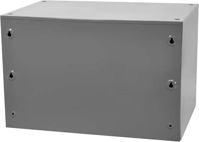 Akro-Mils Steel Garage Storage Cabinet, Small Parts Organizer Metal Cabinet for Hardware, Nails, Screws, Bolts, Nuts, and More, 17" W x 11" D x 11" H, 16-Drawer, Gray Cabinet/Gray Drawers (19416)