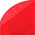 Global Industrial Inventory Control Cone W/Dry Erase Decals, 10" L x 10" W x 5" H, Red, Lot of 5