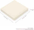 Oirlv Microfiber Jewelry Pendant Display Tray Jewelry Necklace Organizer Display Tray(Beige)