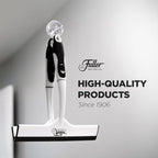 Fuller Brush Easy Grip Handheld Squeegee - for Shower Walls, Doors, Tub Surfaces, Windows, Mirrors & Vehicle Windshields - ThermoPlastic Rubber Blade - Comfort Grip Handle with Built-in Finger Groove