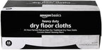 Amazon Basics Heavy Duty Dry Sweeping Cloths to Clean Dust, Dirt, Pet Hair, Fits Swiffer Sweeper Mop Heads, 44 Count (Pack of 1)