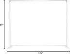 Custom Straight Tension Fabric Display Backdrop, Step and Repeat Backdrops for Events, Trade Show Display Backdrop Booth (Graphic with Stand, 10x8ft Single Sided Print)