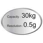 Industrial Scale Counting Scale Precision Electronic Gram Scale Lab Industrial Counting and Weighing 66lb/0.0011lb-30kg / 0.5g Accuracy with RS232 Port for Connecting Computer or Printer