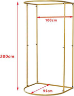 Clothing Store Fitting Room with Shading Curtain, Portable Temporary Mobile Privacy Protection Dressing Room, Foldable Mall Simple Changing Room and Temporary Mobile Room, 200x100x95cm (Black)