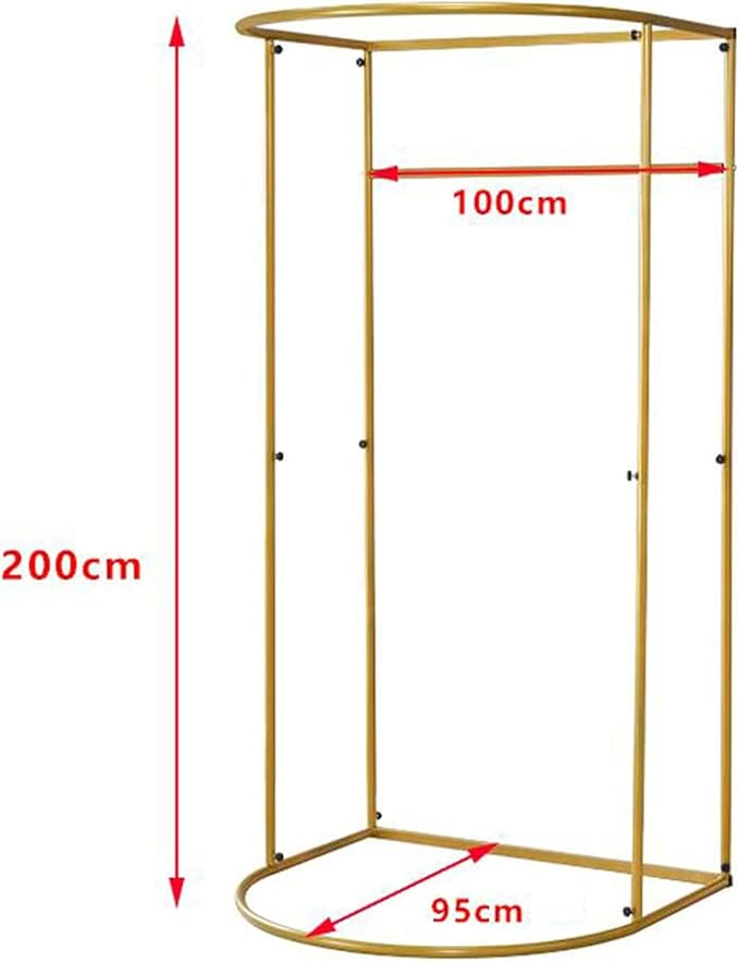 Clothing Store Fitting Room with Shading Curtain, Portable Temporary Mobile Privacy Protection Dressing Room, Foldable Mall Simple Changing Room and Temporary Mobile Room, 200x100x95cm (Black)