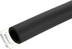 uxcell Foam Tubing for Handle Grip Support,25mm(1") ID 35mm(1 3/8") OD 0.3 Meter/1ft Length Black