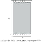 MIULEE Linen Textured Curtains for Bedroom Solid 100% Blackout Thermal Insulated Natural Beige Grommet Room Darkening Curtains & Drapes Luxury Decor for Living Room Nursery 52 x 45 Inch (2 Panels)