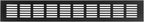 Vent Systems 15.75 x 2.36 (Outer Size) Air Supply Ventilation Grille - Brown Aluminum Rectangle Intake/Exhaust Door Vent Deflector - HVAC for Home Improvement Floor, Wall Duct Cover